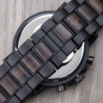 Wood Quartz Stainless Watch(10 Colors)