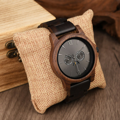 Wood Quartz Wood Watch