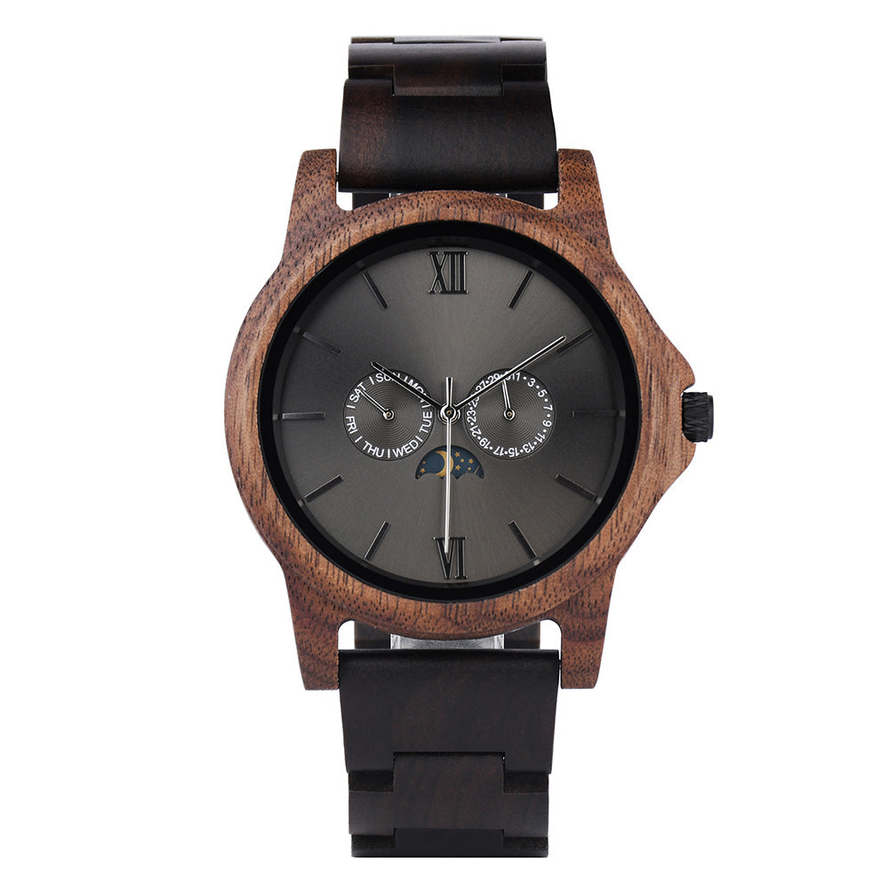 Wood Quartz Wood Watch