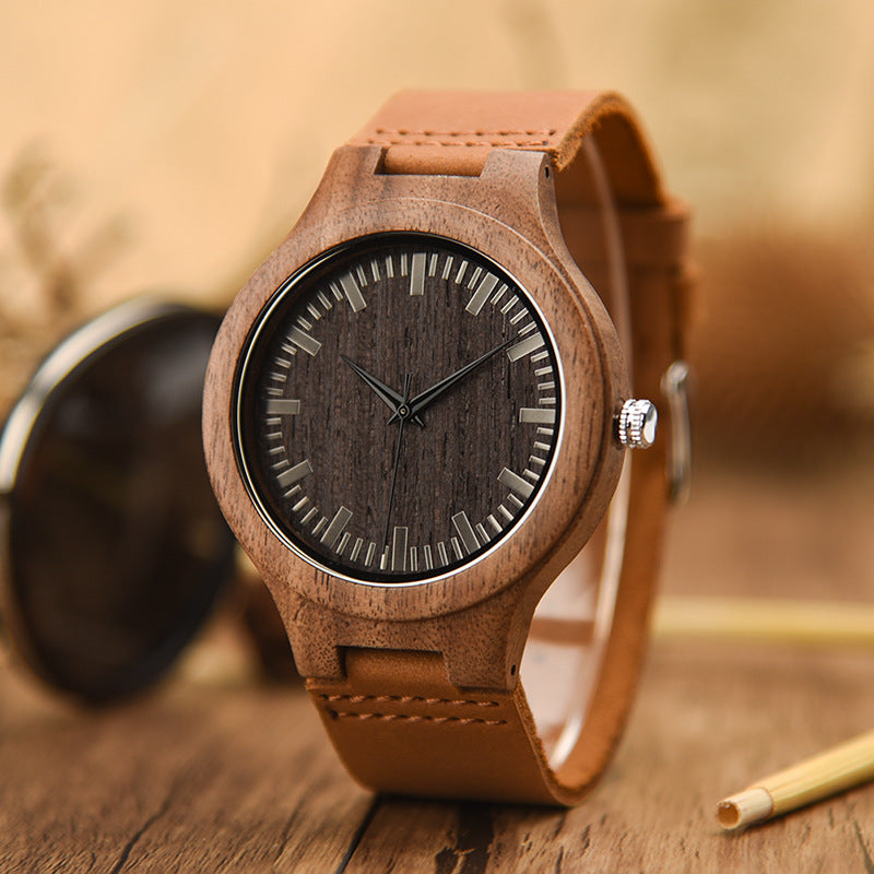 Wood Quartz Wood Watch(5 Colors)