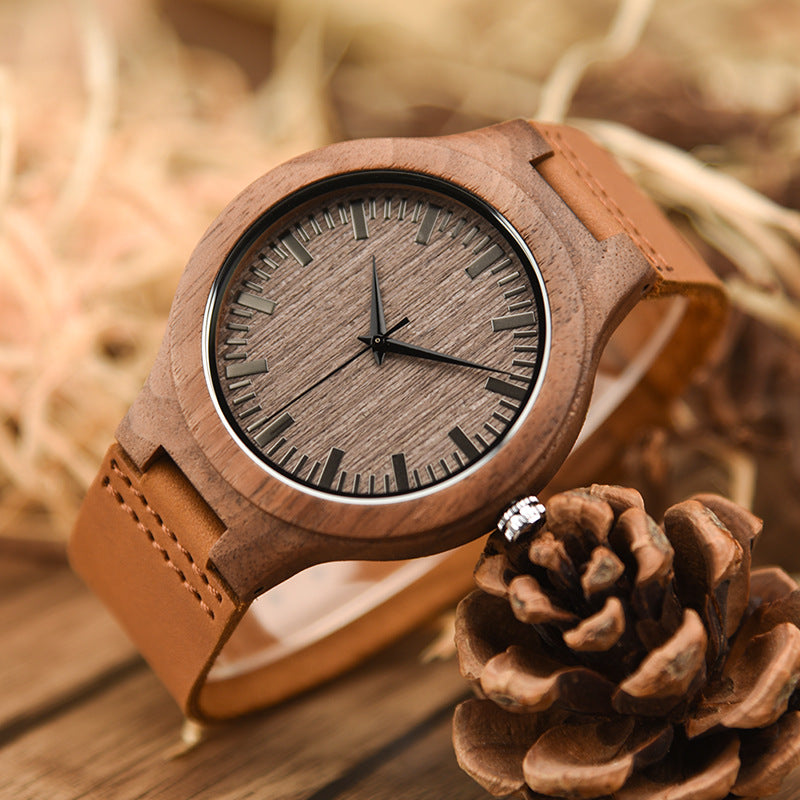 Wood Quartz Wood Watch(5 Colors)