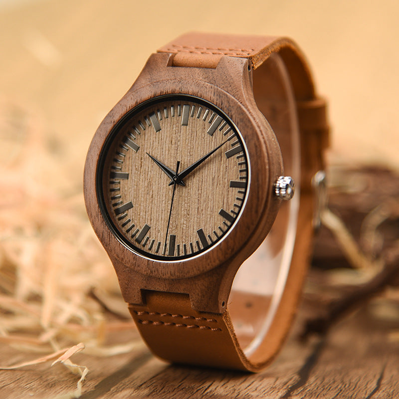 Wood Quartz Wood Watch(5 Colors)