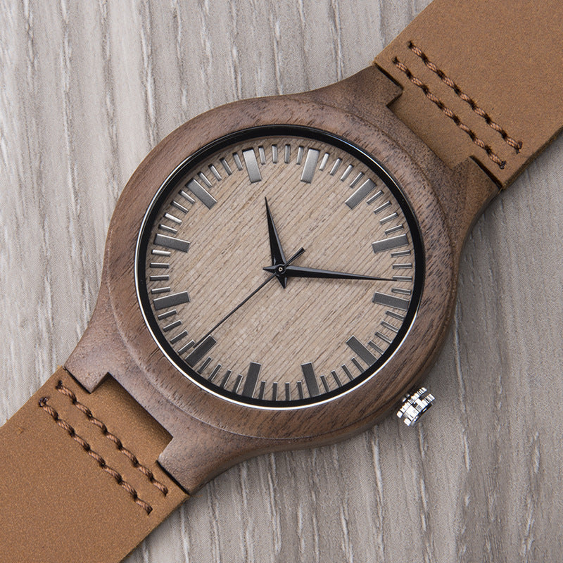 Wood Quartz Wood Watch(5 Colors)