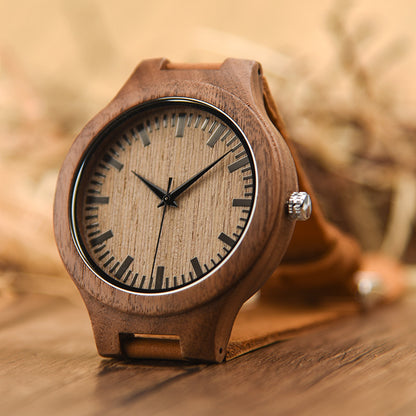 Wood Quartz Wood Watch(5 Colors)