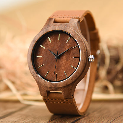 Wood Quartz Wood Watch(5 Colors)