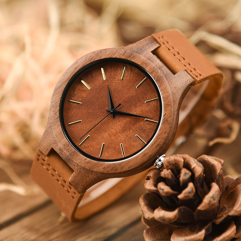 Wood Quartz Wood Watch(5 Colors)