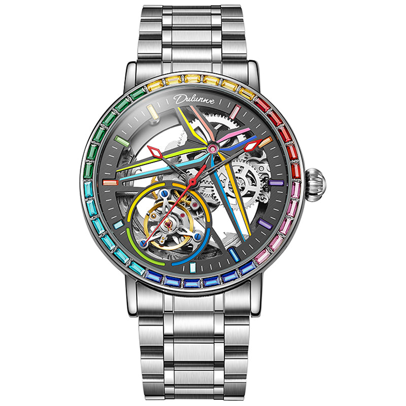 Metal Mechanical 3ATM Stainless Watch