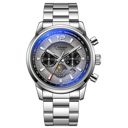 Alloy Mechanical 3ATM Stainless Watch(4 Colors)