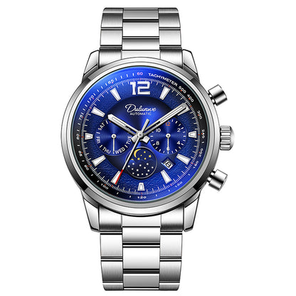 Alloy Mechanical 3ATM Stainless Watch(4 Colors)