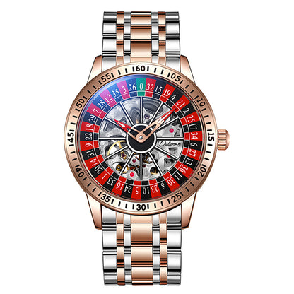 Alloy Mechanical 3ATM Stainless Watch(3 Colors)