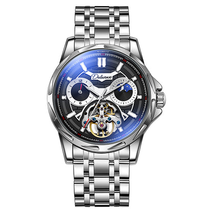 Alloy Mechanical 3ATM Stainless Watch(3 Colors)