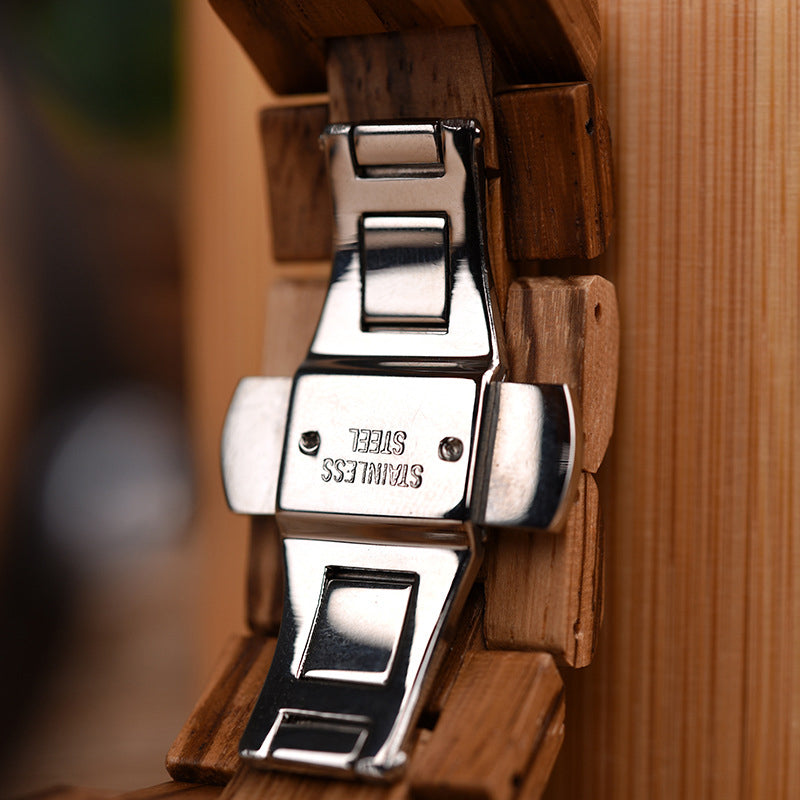 Wood Quartz 3ATM Wood Watch(3 Colors)