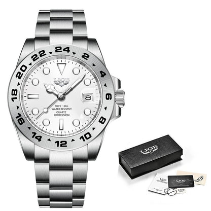 Alloy Quartz 3ATM Stainless Watch