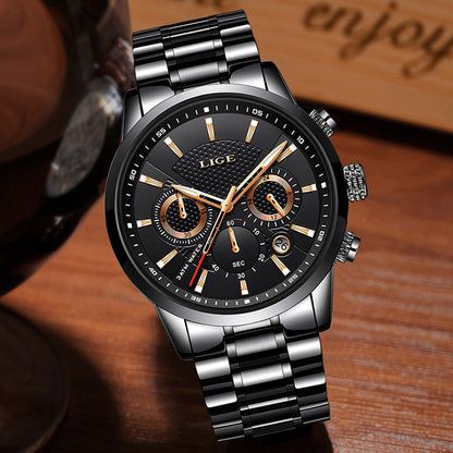 Alloy Quartz 3ATM Stainless Watch