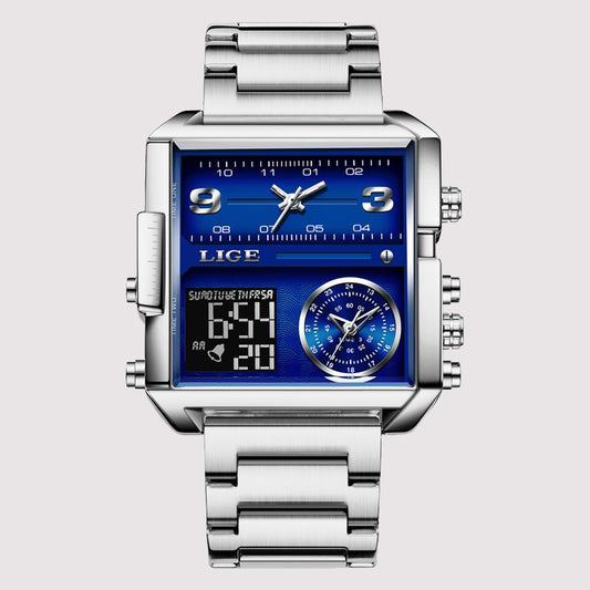 Alloy Quartz 3ATM Stainless Watch