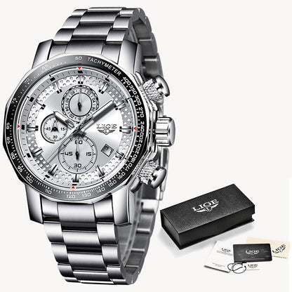 Alloy Quartz 3ATM Stainless Watch