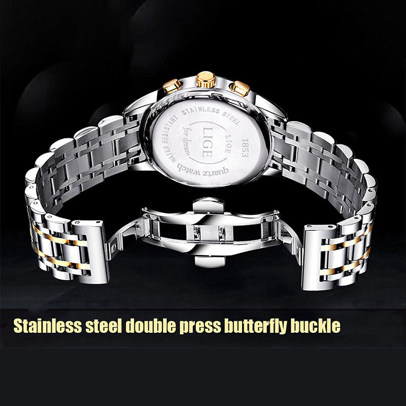 Alloy Quartz 3ATM Stainless Watch(10 Colors)