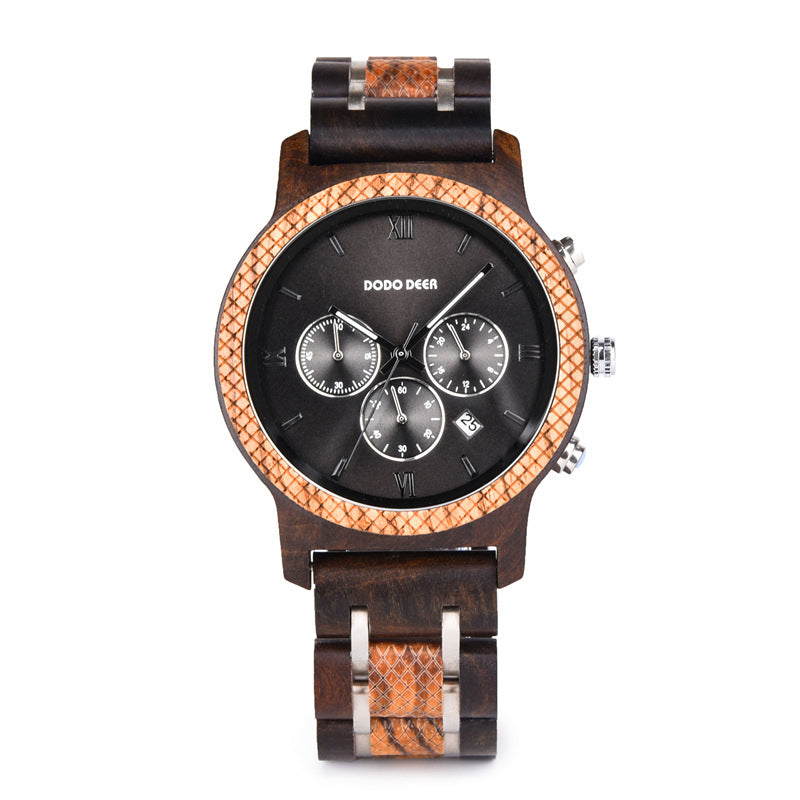 Wood Electronic movement 3ATM Wood Watch(3 Colors)