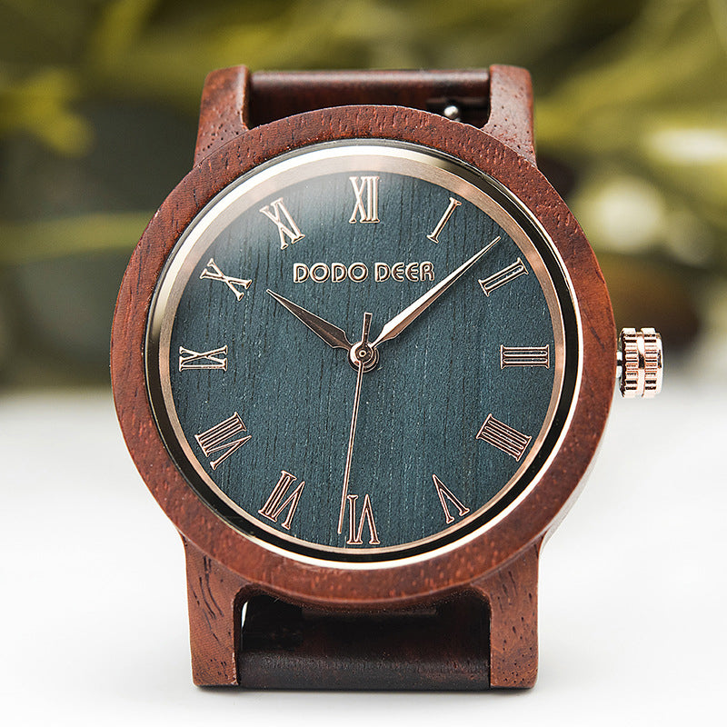 Wood Quartz 3ATM Wood Watch(3 Colors)