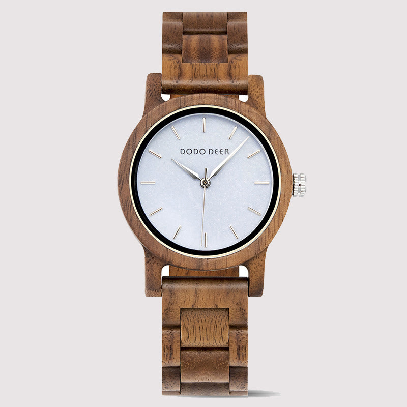 Wood Quartz 3ATM Wood Watch(3 Colors)