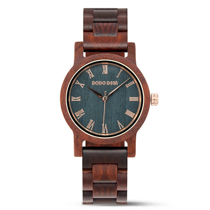 Wood Quartz 3ATM Wood Watch(3 Colors)