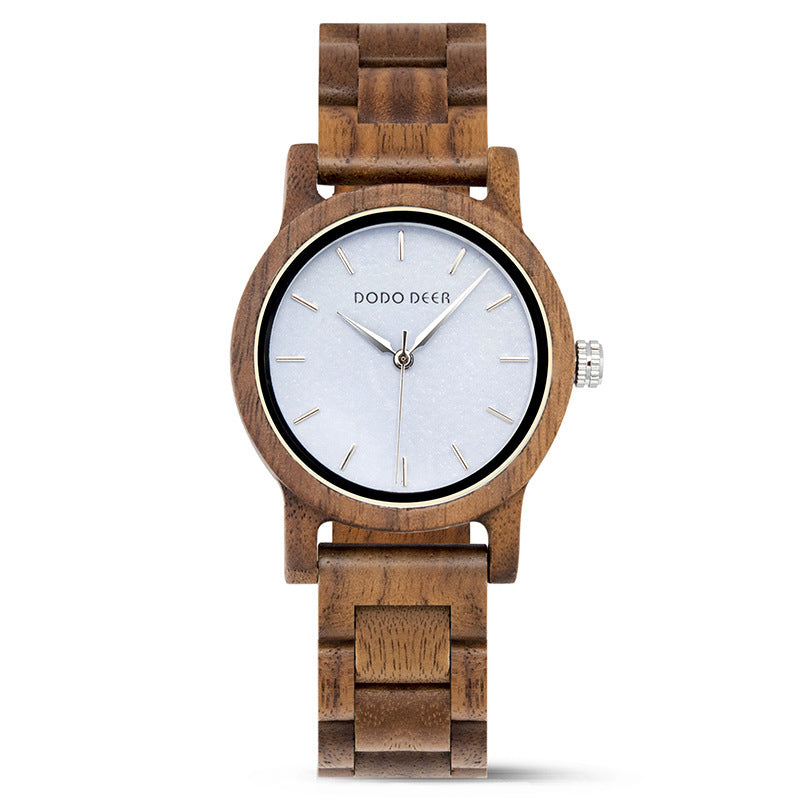 Wood Quartz 3ATM Wood Watch(3 Colors)