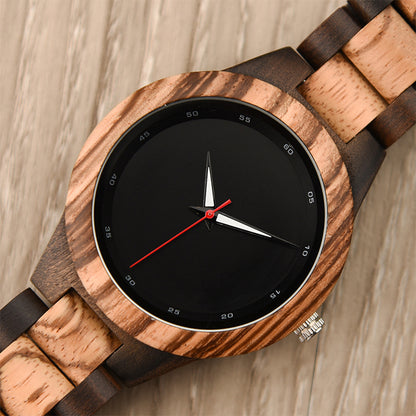 Wood Quartz 3ATM Wood Watch(7 Colors)