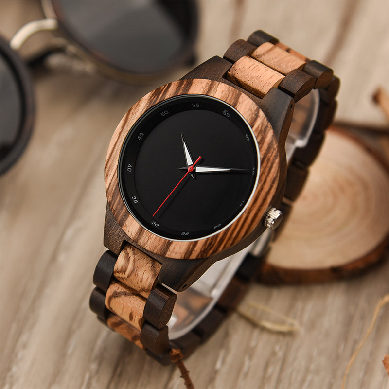 Wood Quartz 3ATM Wood Watch(7 Colors)