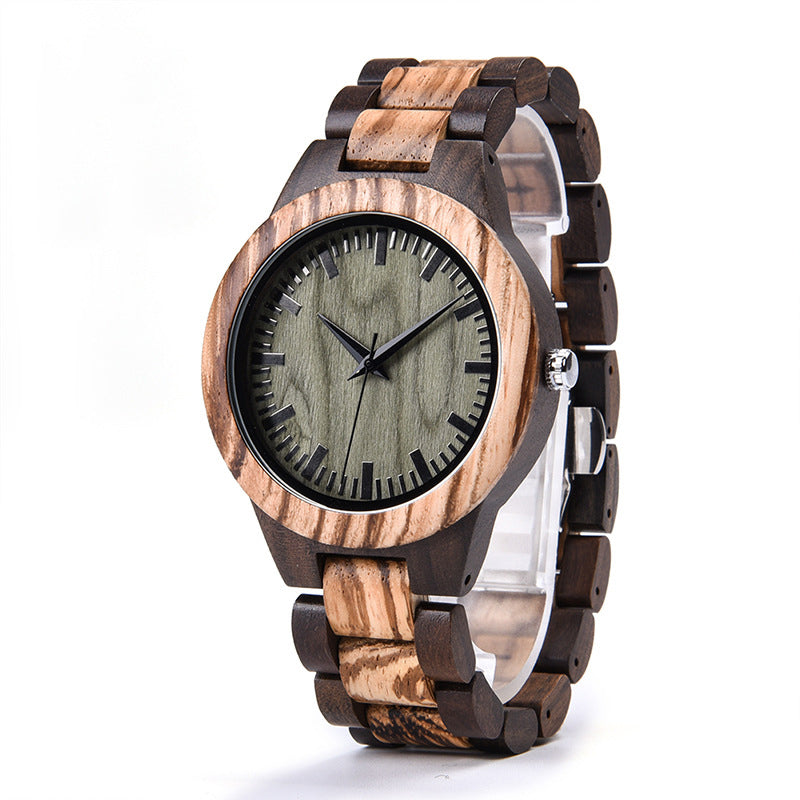 Wood Quartz 3ATM Wood Watch(7 Colors)