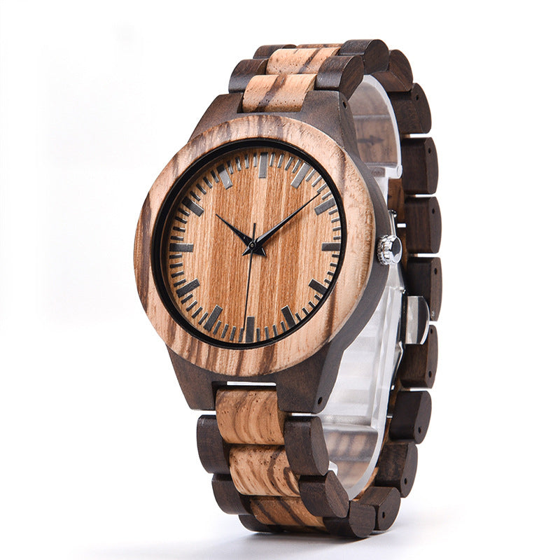 Wood Quartz 3ATM Wood Watch(7 Colors)