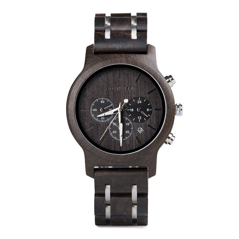 Wood Electronic movement 3ATM Wood Watch(3 Colors)