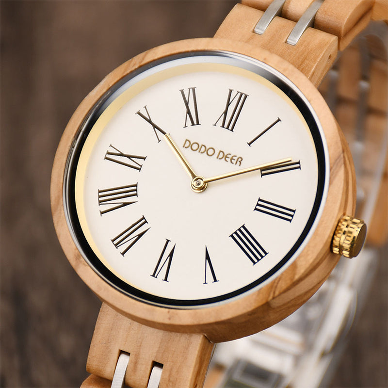 Wood Quartz Wood Watch(4 Colors)