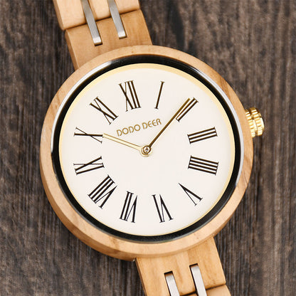 Wood Quartz Wood Watch(4 Colors)