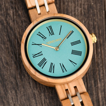 Wood Quartz Wood Watch(4 Colors)