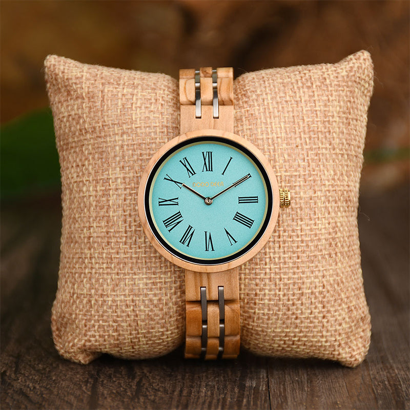 Wood Quartz Wood Watch(4 Colors)