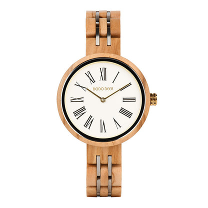 Wood Quartz Wood Watch(4 Colors)