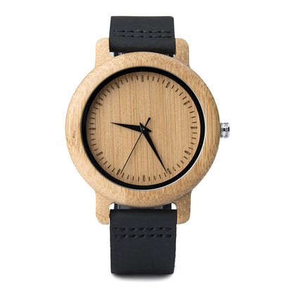 Wood Quartz 3ATM Wood Watch