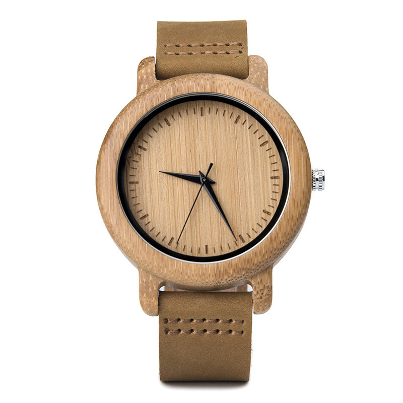 Wood Quartz 3ATM Wood Watch